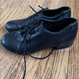 Weissman Black Leather Tap Shoes